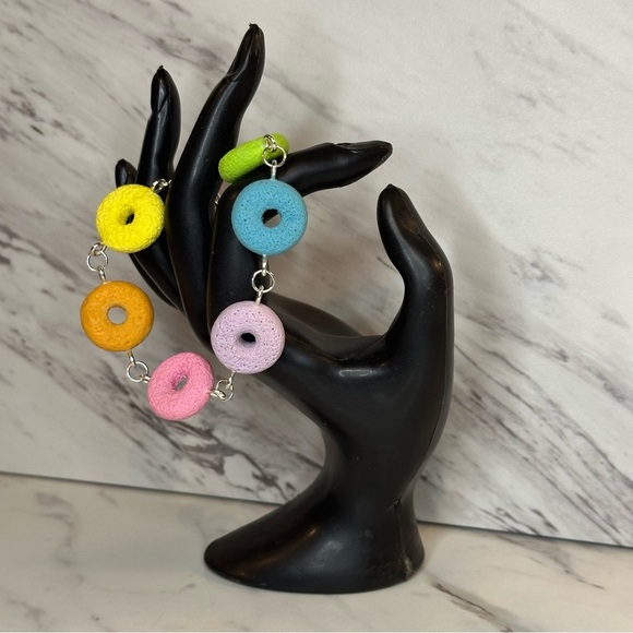 Froot Loops-Inspired Bracelet – Handmade – Size O/S - Picture 4 of 9